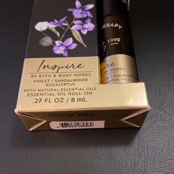 🆕 INSPIRE : Violet Sandalwood Eucalyptus Essential Oil Roll On Aromatherapy - Picture 6 of 14